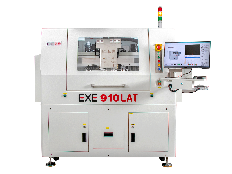 Double spindle online splitter 