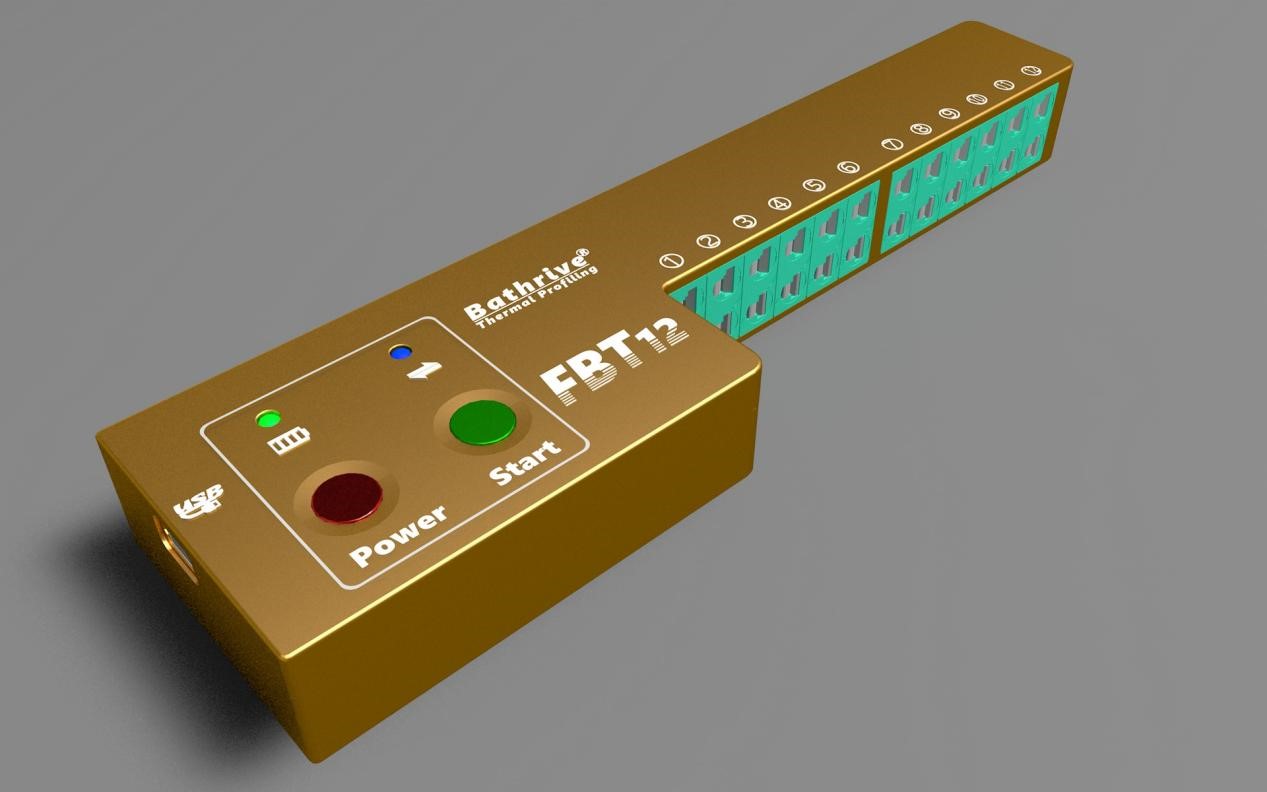 Bride furnace temperature teste