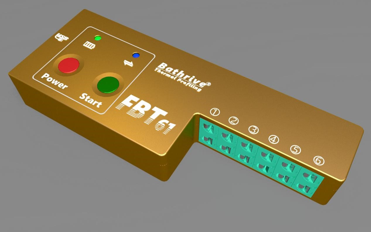 Bride furnace temperature teste