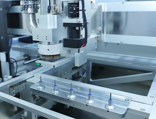 Clamp type plate taking structure