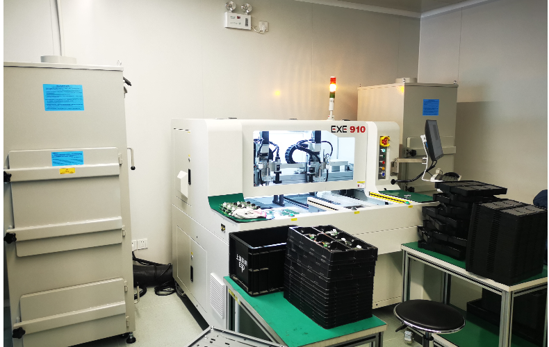 Offline double spindle customer site