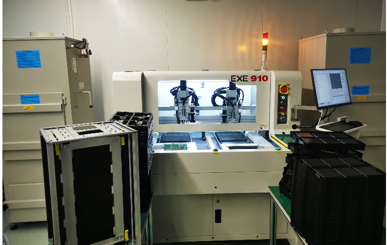 Offline double spindle customer site