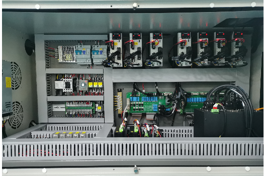 Electronic control layout