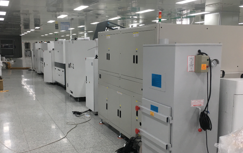 Offline cutting machine customer site