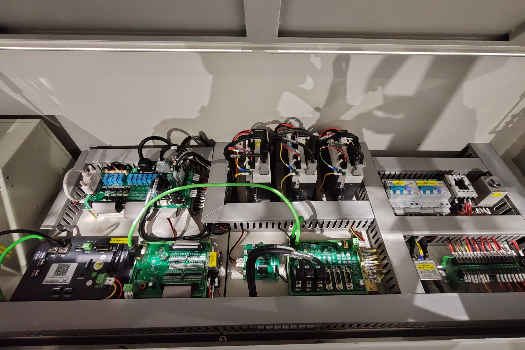 Electronic control layout