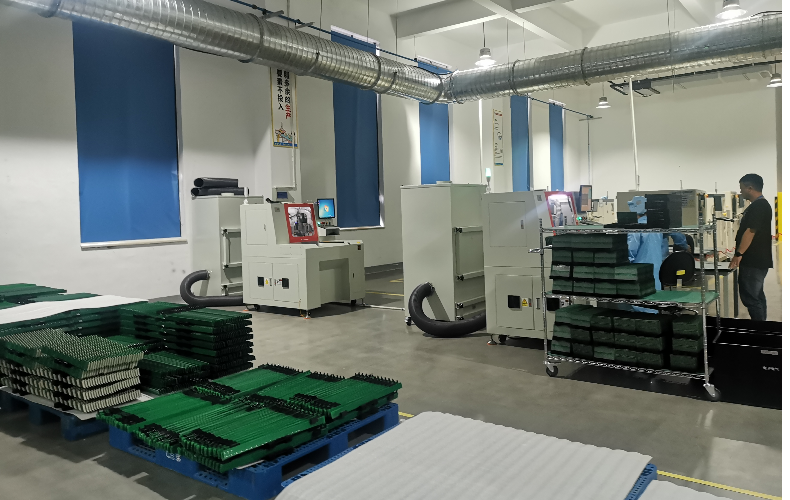 Serrated blade splitter customer site