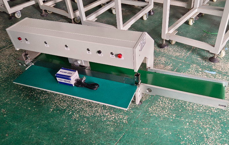 Cutting machine customer site