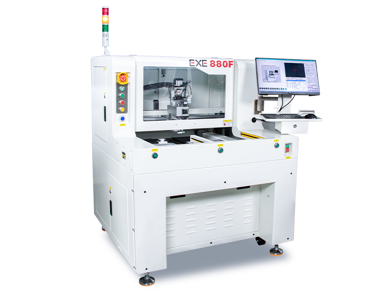 Vacuum on milling cutter splitter EXE-880F